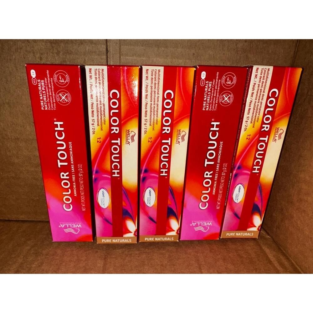 Wella Color Touch Pure Naturalsβ Hair Color 3.0 4.0 5.0